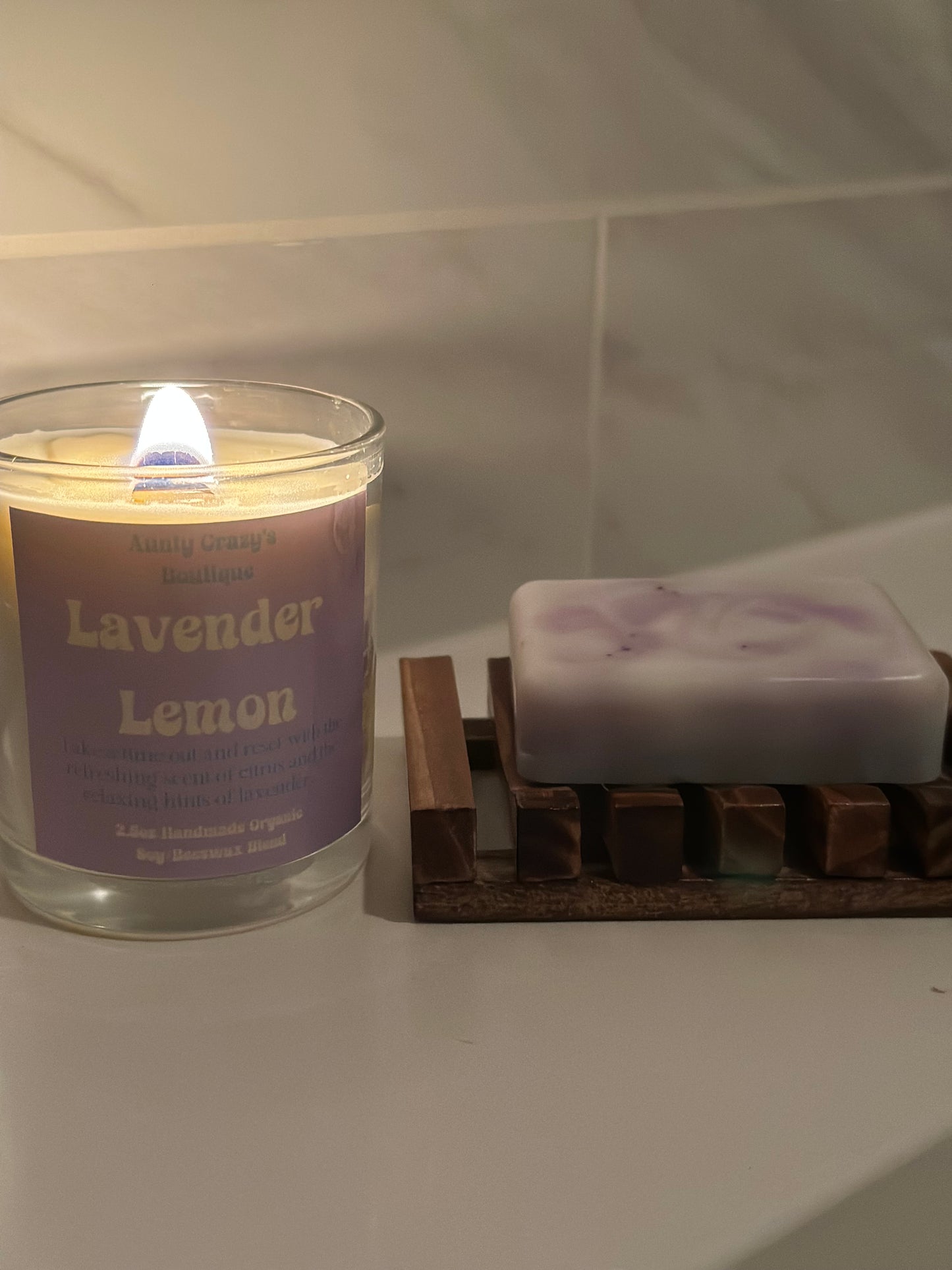 Lavender Lemon Goat Milk & Shea Butter Soap