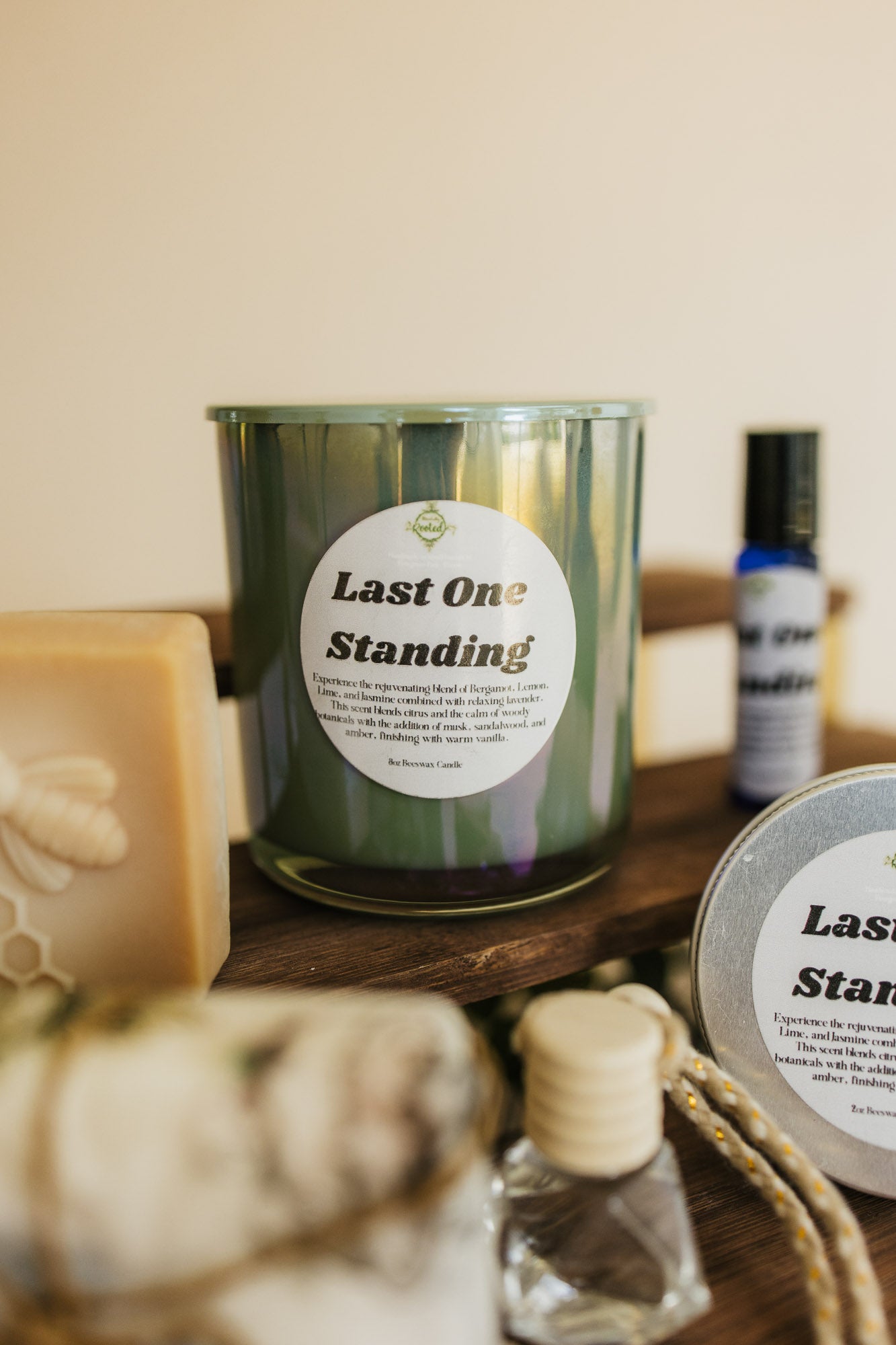 Last One Standing 8oz Beeswax Candle