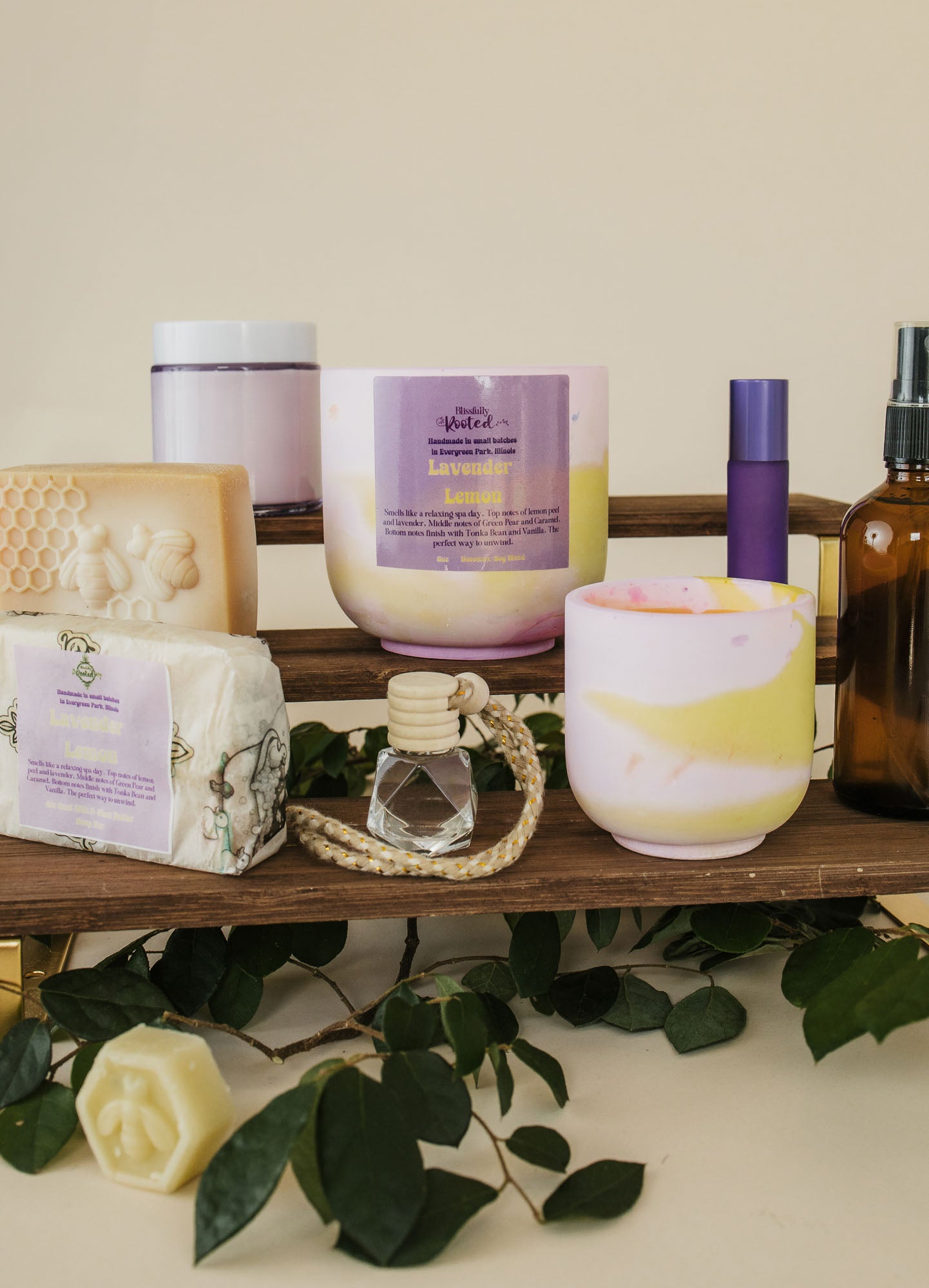 12oz Lemon Lavender Candle