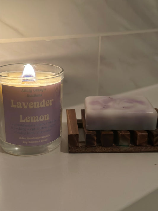 Lavender Lemon Goat Milk & Shea Butter Soap