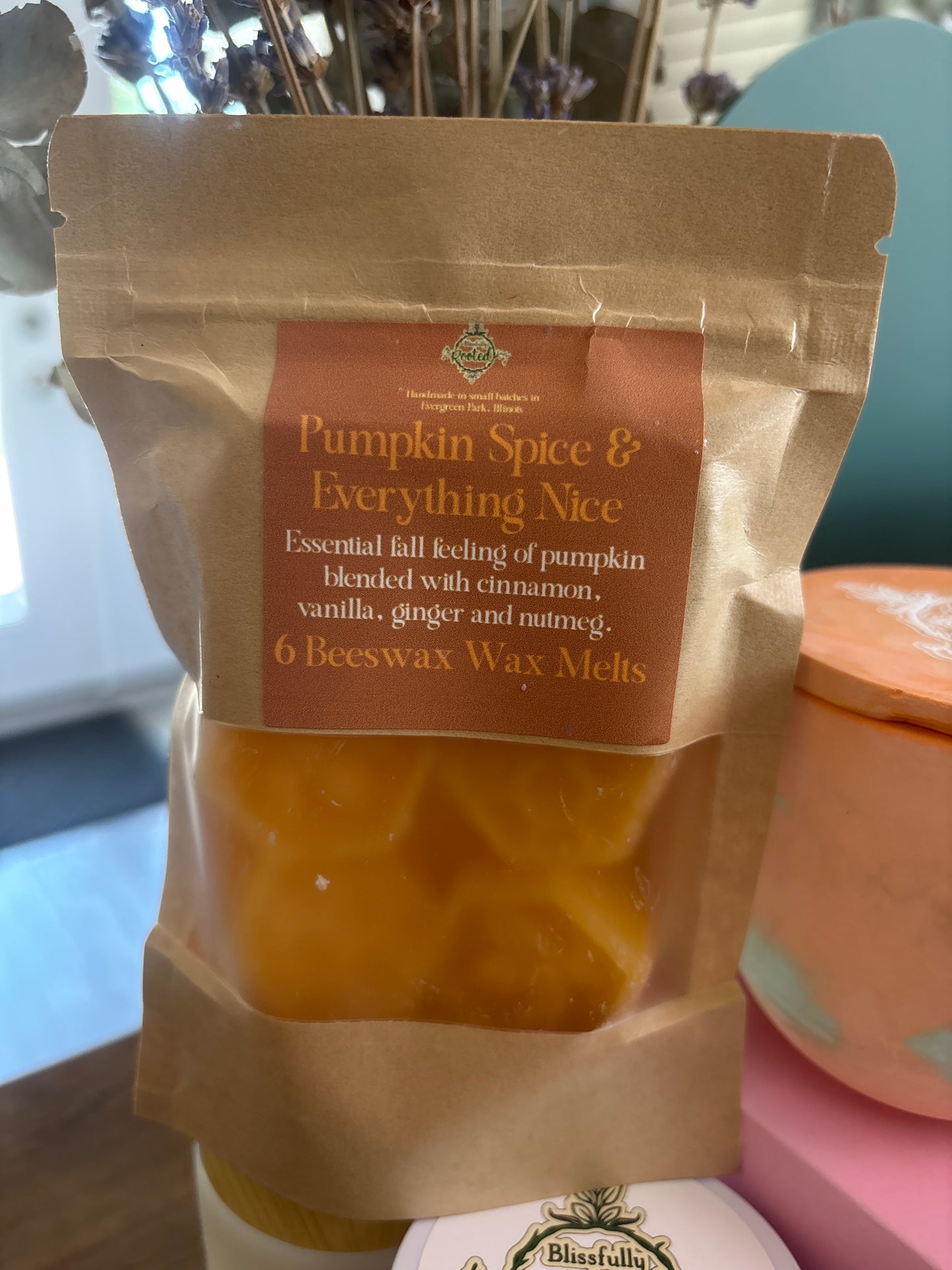 Fall Nights Like These Beeswax Wax Melts-6