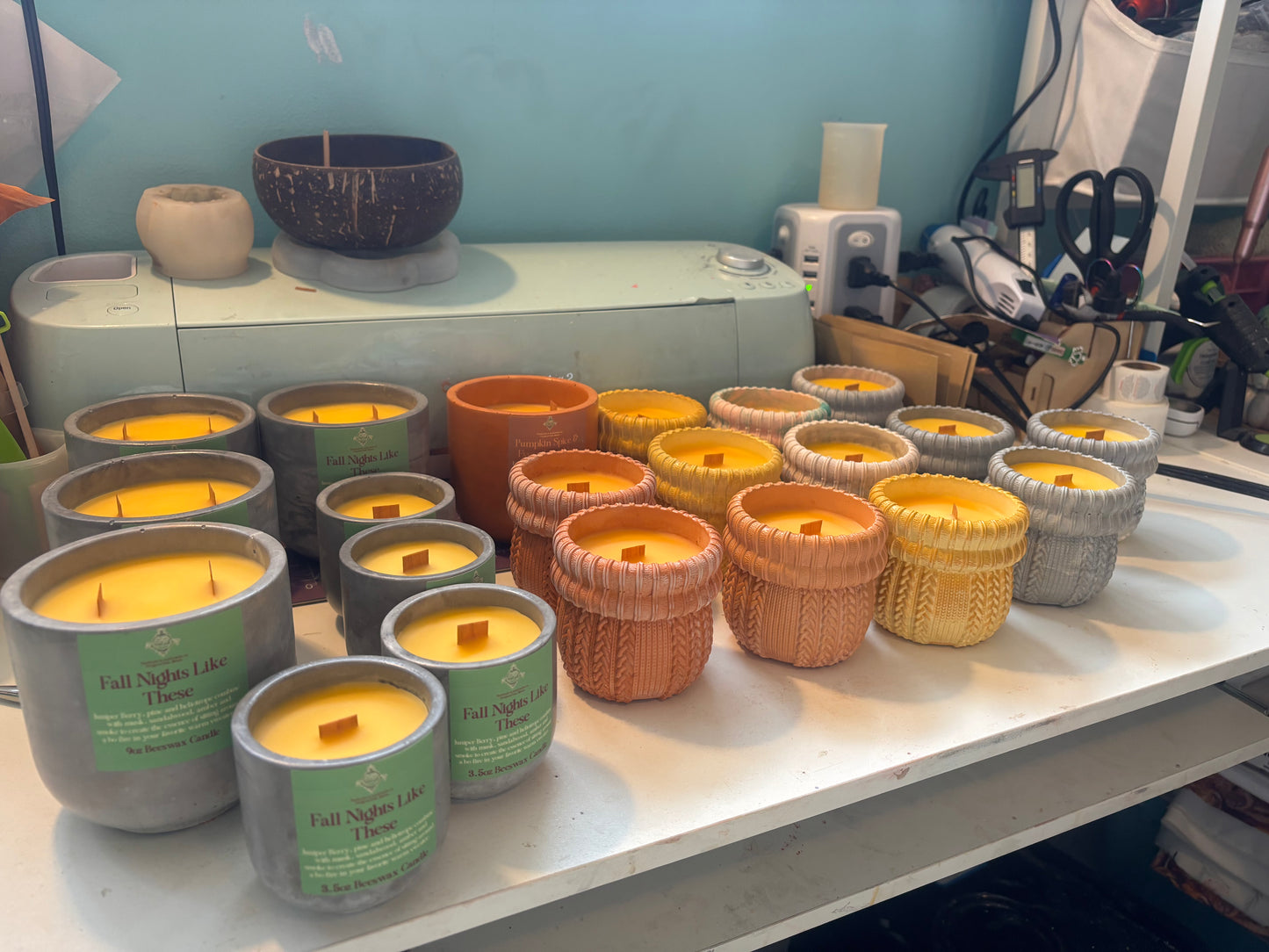 5oz Sweater Vessel Beeswax Candle
